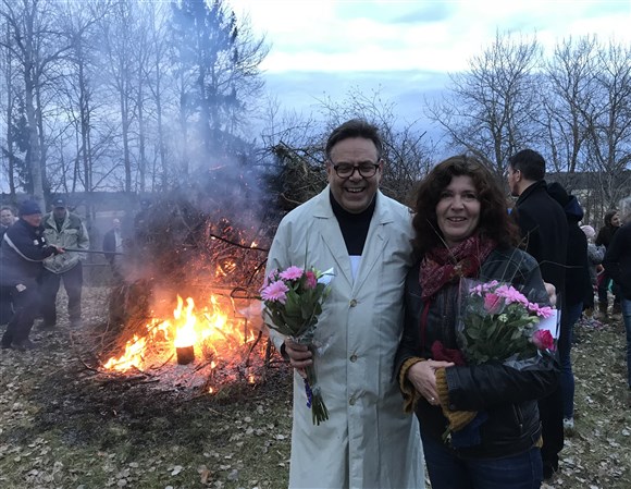 Thomas Sving och Isabel Andersson