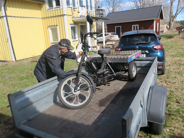 3-hjulig moped säljs den 15 juli.